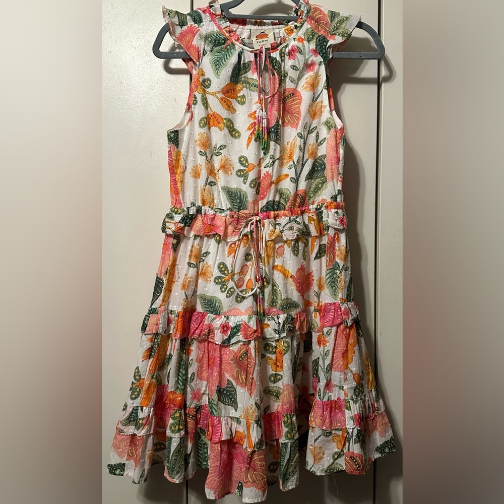 Farm Rio Macaw Bloom Mini Dress size XS - Picture 4 of 8